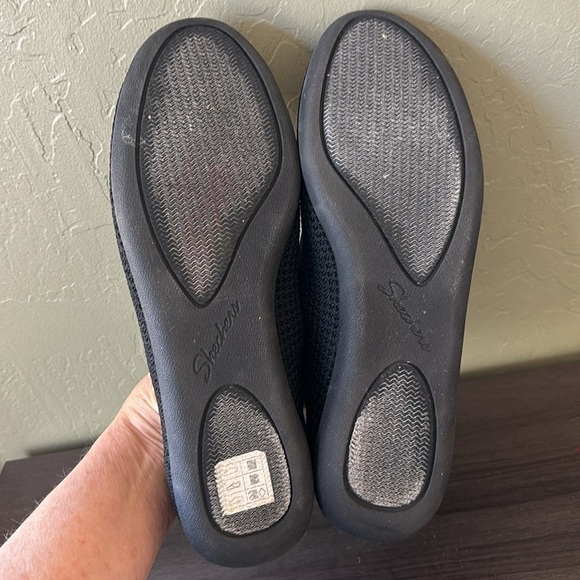 Skechers Cleo Sport On the Move Black Flat Slip On Memory Foam Size 9.5 - Picture 8 of 9